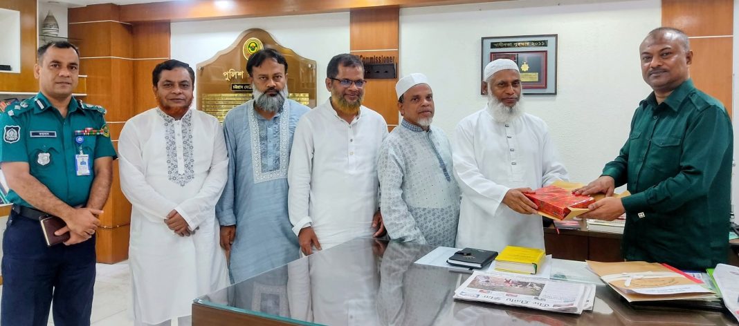 চট্টগ্রাম মেট্রোপলিটন পুলিশ কমিশনারের সাথে জামায়াত নেতৃবৃন্দের মতবিনিময়