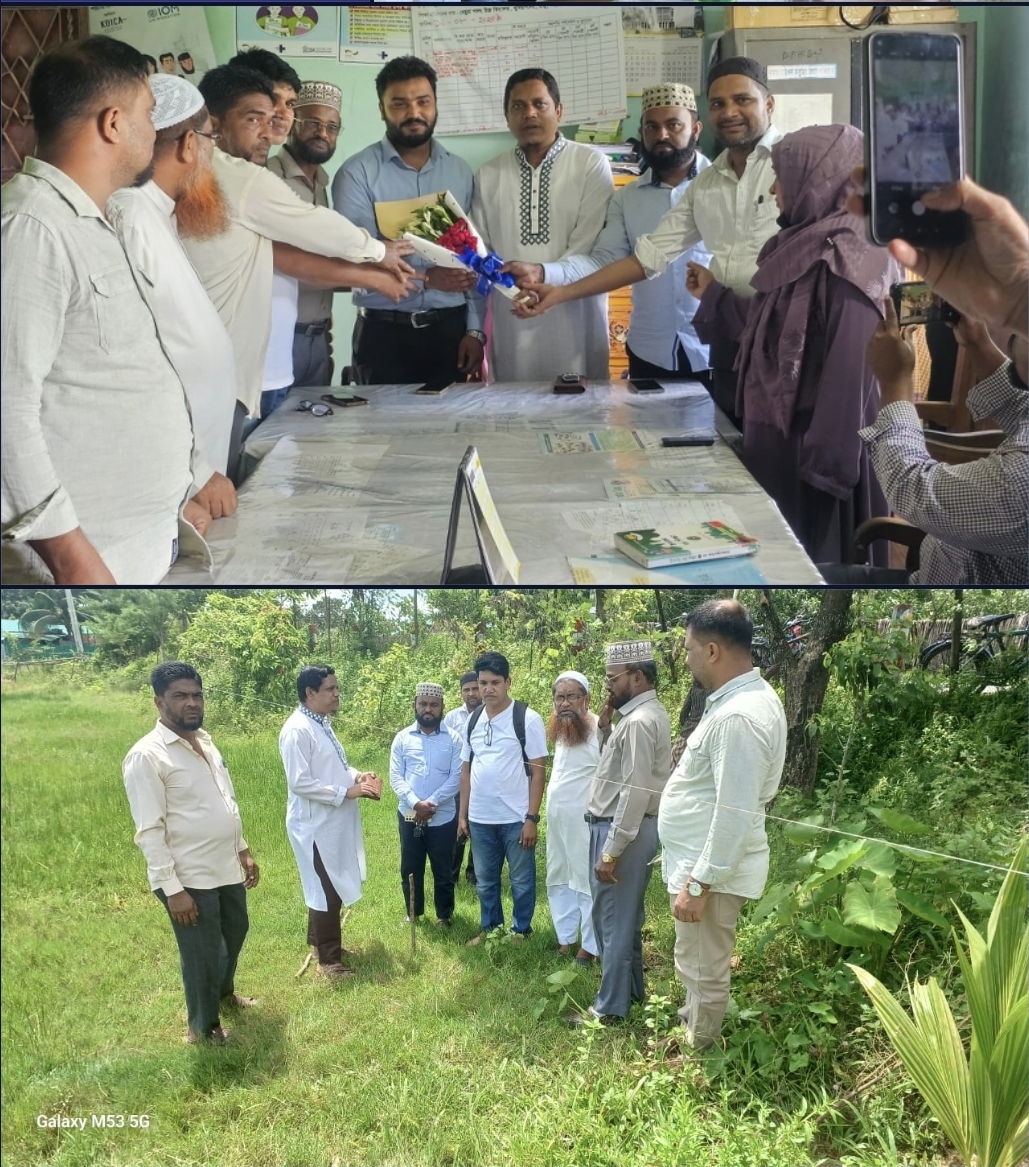 “ধেছুয়া পালং উচ্চ বিদ্যালয়ের বাউন্ডারী ওয়াল নির্মাণ কাজের উদ্বোধন ও নতুন শিক্ষকদের বরণ অনুষ্ঠান সম্পন্ন”।